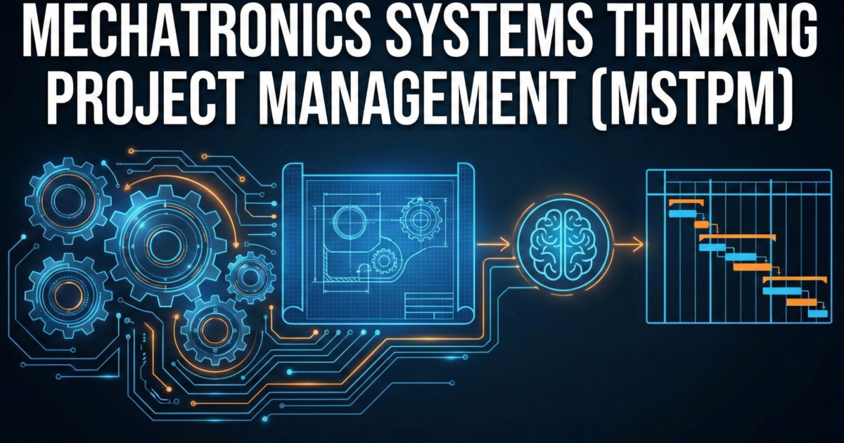Mechatronics Systems Thinking Project Management ย ( MSTPM )