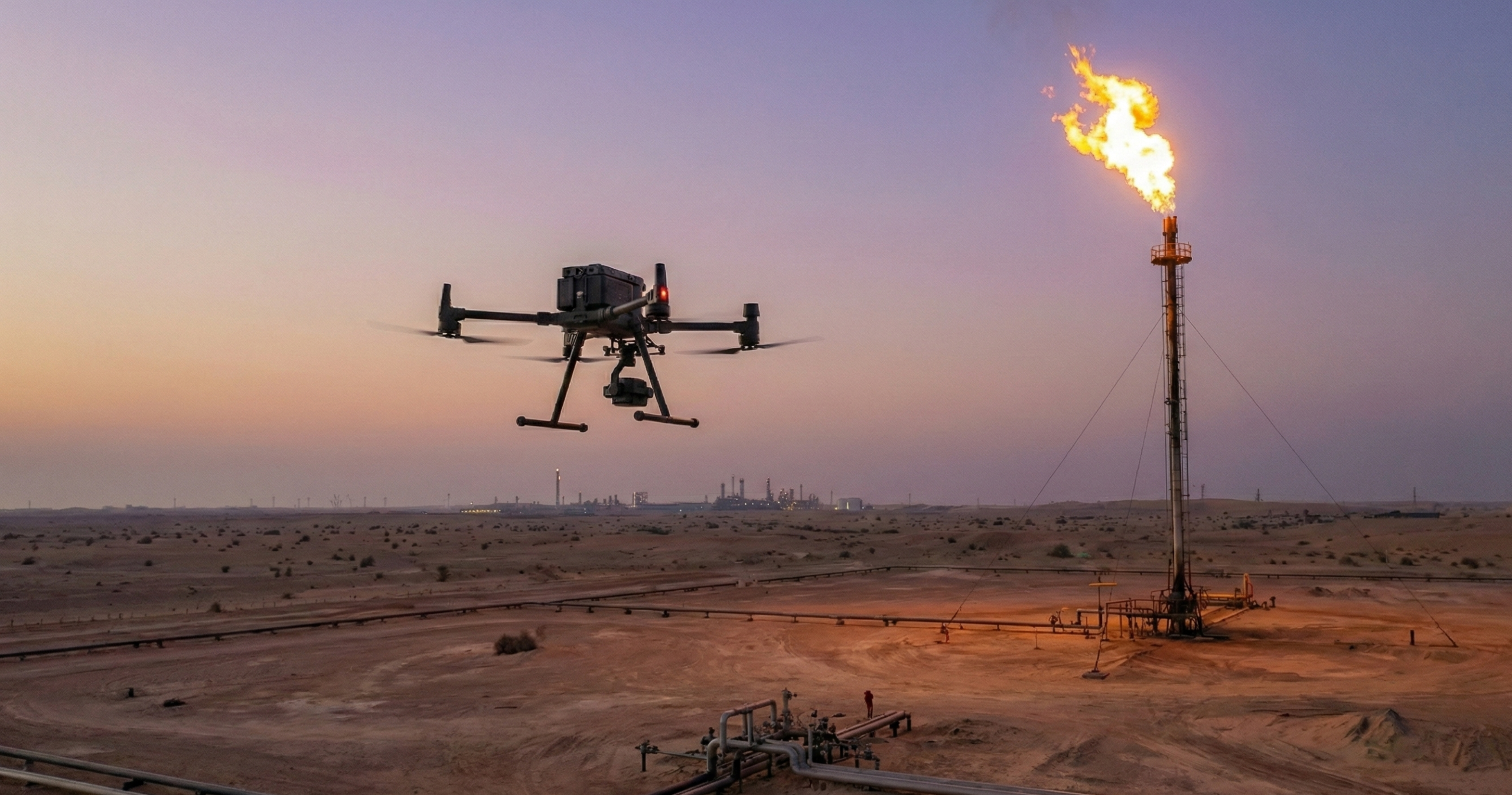 Safe and Efficient: Drone Inspections for Oil & Gas Assets