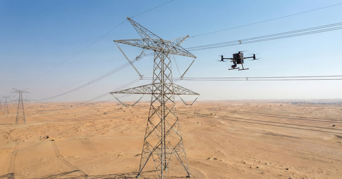 Overhead Line Maintenance: Precision Inspection with High-Voltage Sensors and Drones